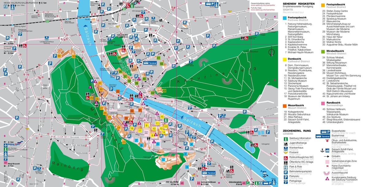 แผนที่ของนักท่องเที่ยวหน่อยบนแผนที่ของ austria. kgm ออสเตรีย name