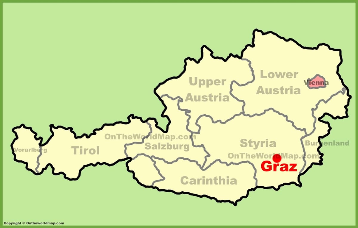 แผนที่ของ austria. kgm ออสเตรีย name